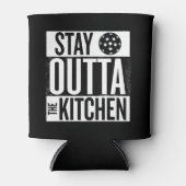 "Stay Outta the Kitchen"ピックボールクーラーボックス 缶クーラー (正面)