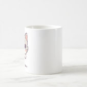 Stay Pawsitive | かわいい猫の名入れコーヒー コーヒーマグカップ (中央)