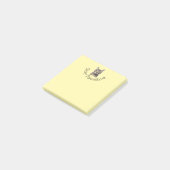 Stay Pawsitive Cat Post It Notes ポストイット (アングル)