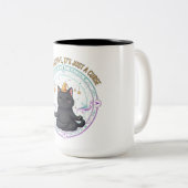 Stay Pawsitive Halloween ツートーンマグカップ (正面右)