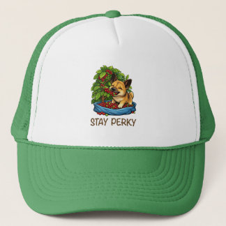 Stay Perky Motivational Trucker Hat キャップ