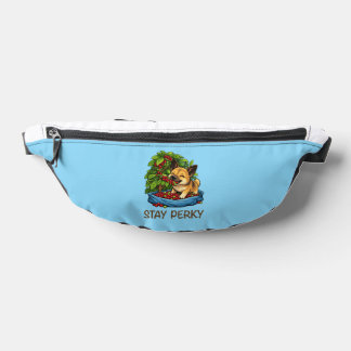 Stay Perky Puppy and Coffee Harvest Fanny Pack ファニーパック