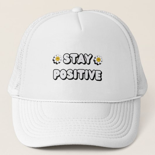Stay Positive キャップ (正面)