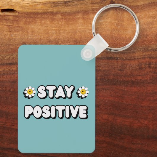 Stay Positive キーホルダー (裏面)