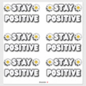 Stay Positive シール (シート)