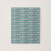 Stay Positive ジグソーパズル (縦)