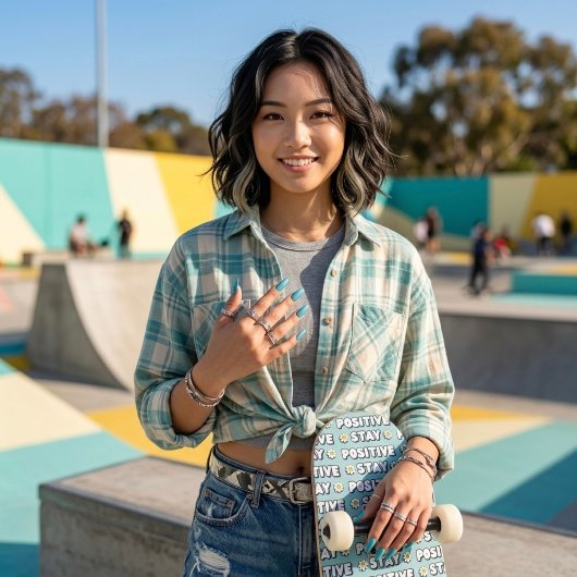 Stay Positive スケートボード