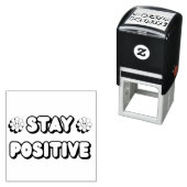 Stay Positive セルフインキングスタンプ (インサイチュ)