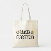Stay Positive トートバッグ (裏面)
