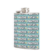 Stay Positive フラスク (左)
