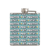 Stay Positive フラスク (裏面)