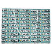 Stay Positive ラージペーパーバッグ (裏面)