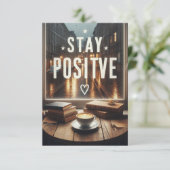 stay positive 招待状 (スタンド正面)