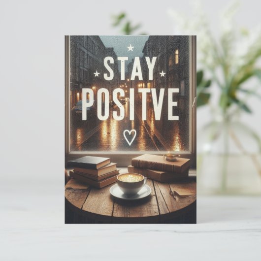stay positive 招待状 (スタンド正面)