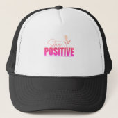 Stay Positive Inspirational  キャップ (正面)
