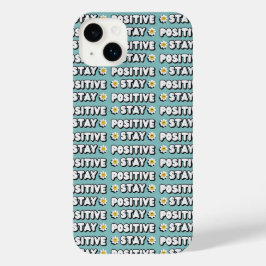 Stay Positive iPhone 14 Plusケース