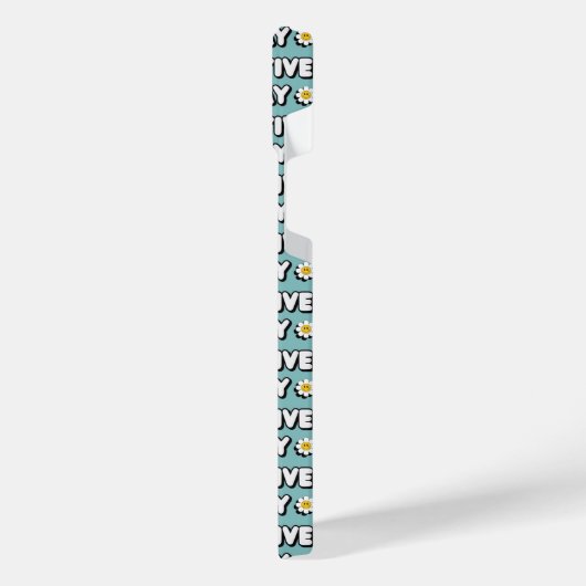 Stay Positive iPhoneケース (左側面)