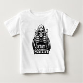 Stay Positve ベビーTシャツ (正面)