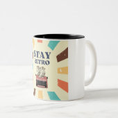 stay retro ツートーンマグカップ (正面右)