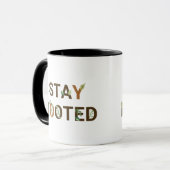 Stay Rooted マグカップ (正面左)