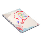 Stay Safe Spiral Notebookパーソナライズされた Journals ノートブック (右側)