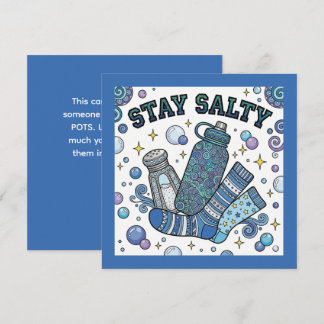 Stay Salty ジスオトノミア/POTS パーソナルカード シーズンカード