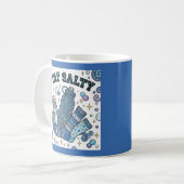 Stay Salty Dysautonomia/POTS Personalized Mug コーヒーマグカップ (正面左)