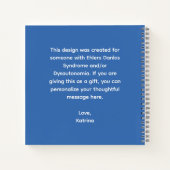 Stay Salty Dysautonomia Spiral Notebook ノートブック (裏面)