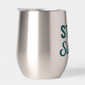 Stay Salty | Teal Coastal Surf Life Ocean Graphic (右面)