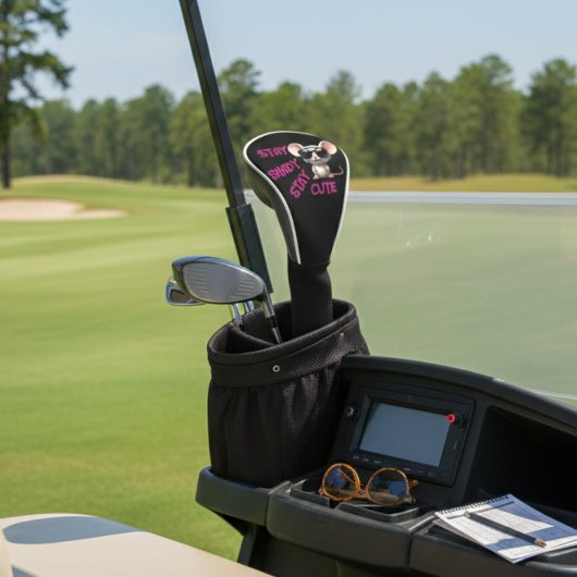 Stay Shady、Stayかわいいマウスゴルフヘッドカバー ゴルフヘッドカバー