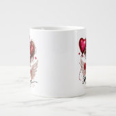 Stay Single & Happy ジャンボコーヒーマグカップ (正面)