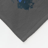 Stay Sitive Skeleton Halloween Grim Reaper Motivat フリースブランケット (角)