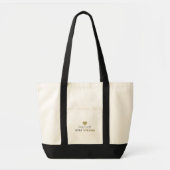 Stay Soft Stay Strong Minimal Motivational ToteBag トートバッグ (正面)