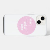 Stay Spiral iPhoneケース iPhone 14ケース (裏面横)