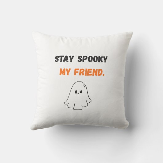 STAY SPOOKY  クッション (裏面)