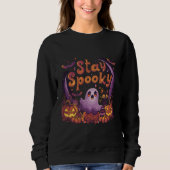 Stay Spooky | ExDesigner | Halloween スウェットシャツ (正面)