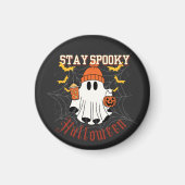 Stay Spooky Ghost Halloween  マグネット (正面)
