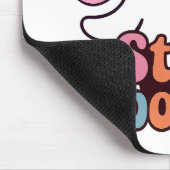 Stay Spooky Groovy Ghost Retro Pastel Halloween マウスパッド (コーナー)