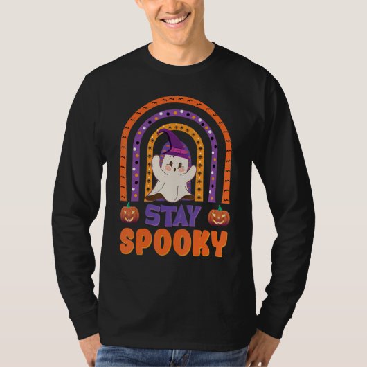Stay Spooky Halloween Tシャツ (正面)