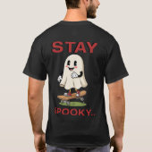 Stay Spooky Tシャツ (裏面)