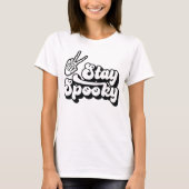 Stay Spooky T-Shirt – Cute Halloween Graphic Tee Tシャツ (正面)