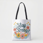 Stay Strong トートバッグ (正面)