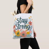 Stay Strong  トートバッグ (クローズアップ)