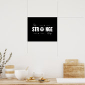 Stay Strong Always – Daily Motivation Wall Art ポスター (キッチン)