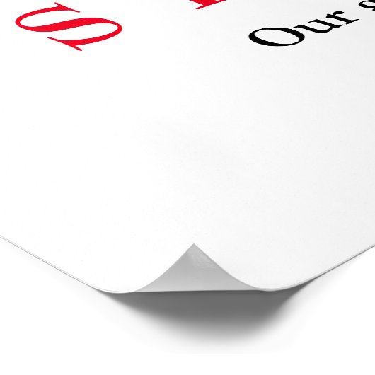 Stay Strong Black White Bald Eagle Motivational ポスター (角)