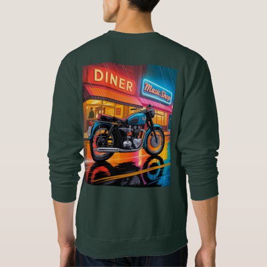 Stay Strong Keep Going Motivational スウェットシャツ (裏面)