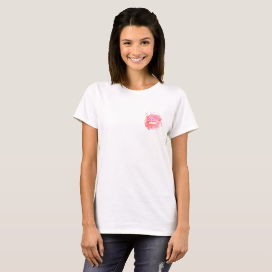 "Stay Strong" Tシャツ (正面フル)