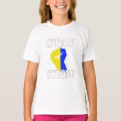 Stay Strong - Ukraine  Tシャツ (正面)