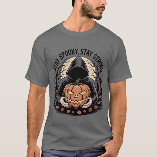 Stay Strong Vintage Halloween T-Shirt Tシャツ (正面)