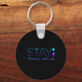 Stay Tomorrow Needs You キーホルダー (正面)